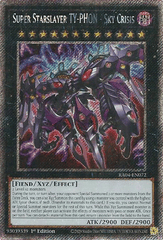 Super Starslayer TY-PHON - Sky Crisis - RA04-EN072 - (Platinum Secret Rare) - 1st Edition